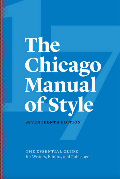 Chicago Manual editor